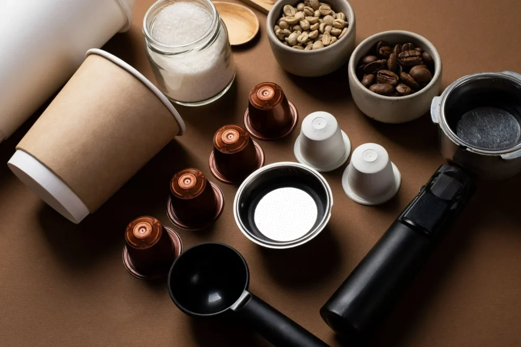 capsule or pod coffee machines