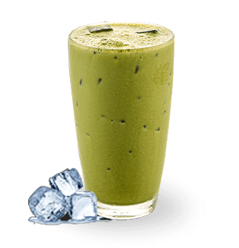 30 iced green tea latte