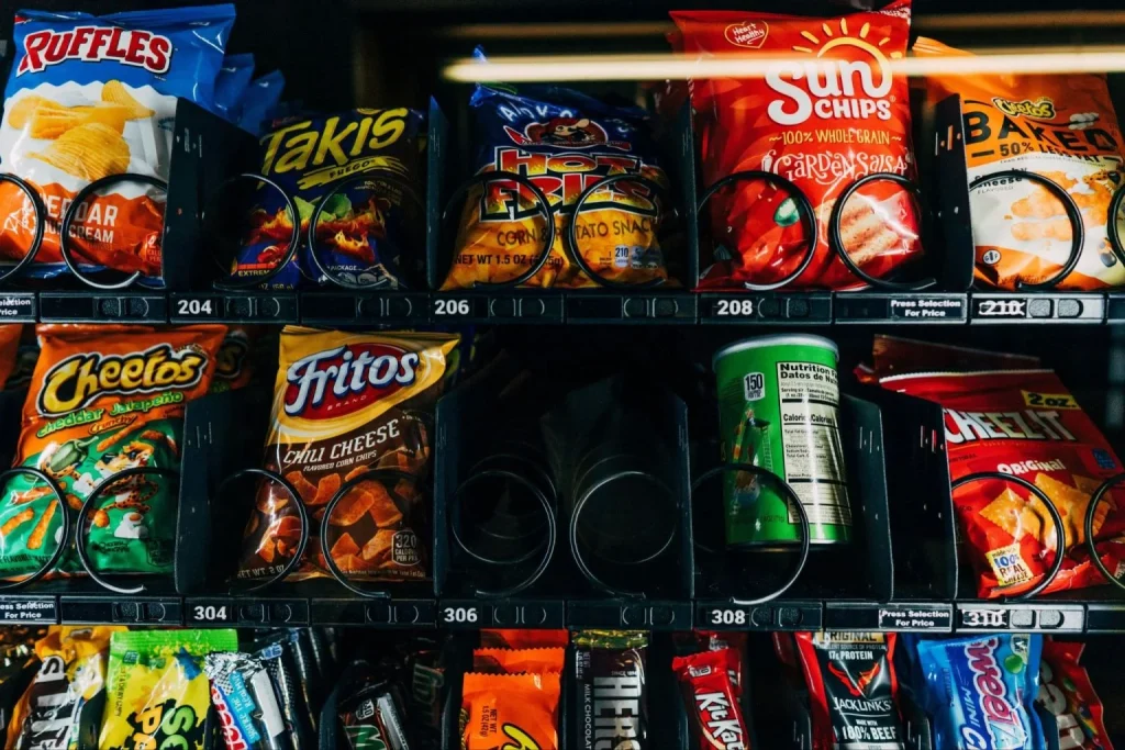 food and beverage vending machines